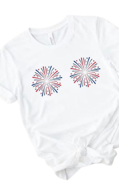 fireworks tee shirt (matching sold separate)