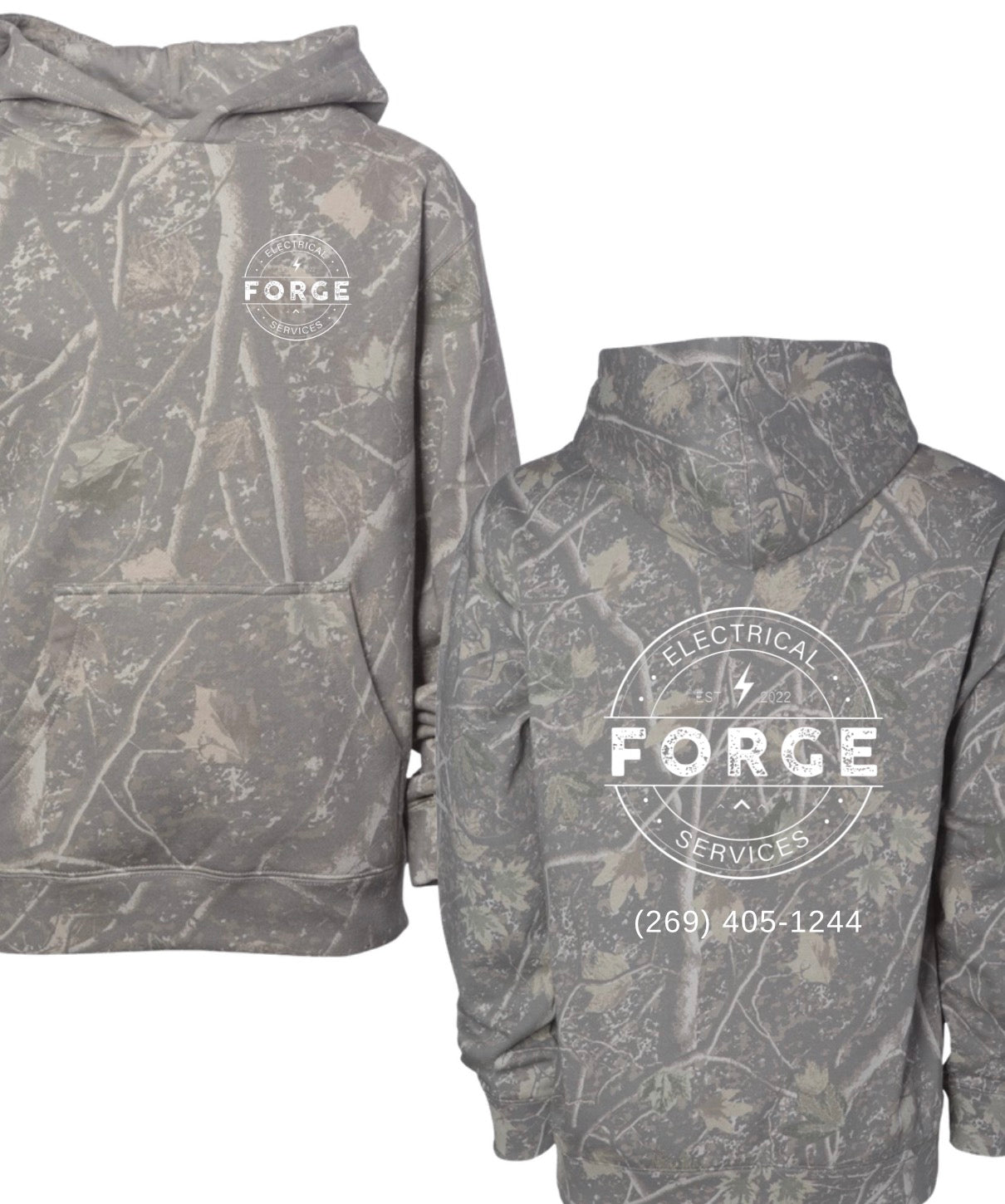 Forge electric Hoodie camo hoodies