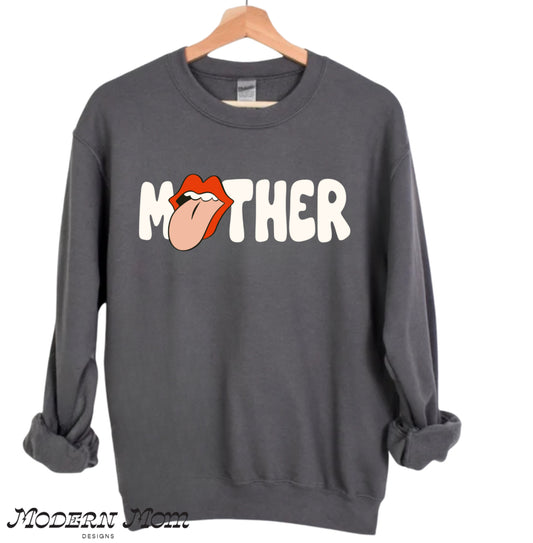 Mother (charcoal) crewneck