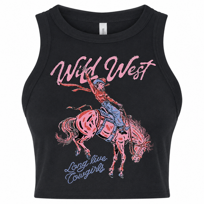 Wild West long live cowgirls tank (multiple styles available)