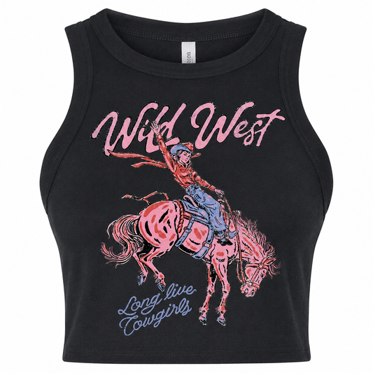 Wild West long live cowgirls tank (multiple styles available)
