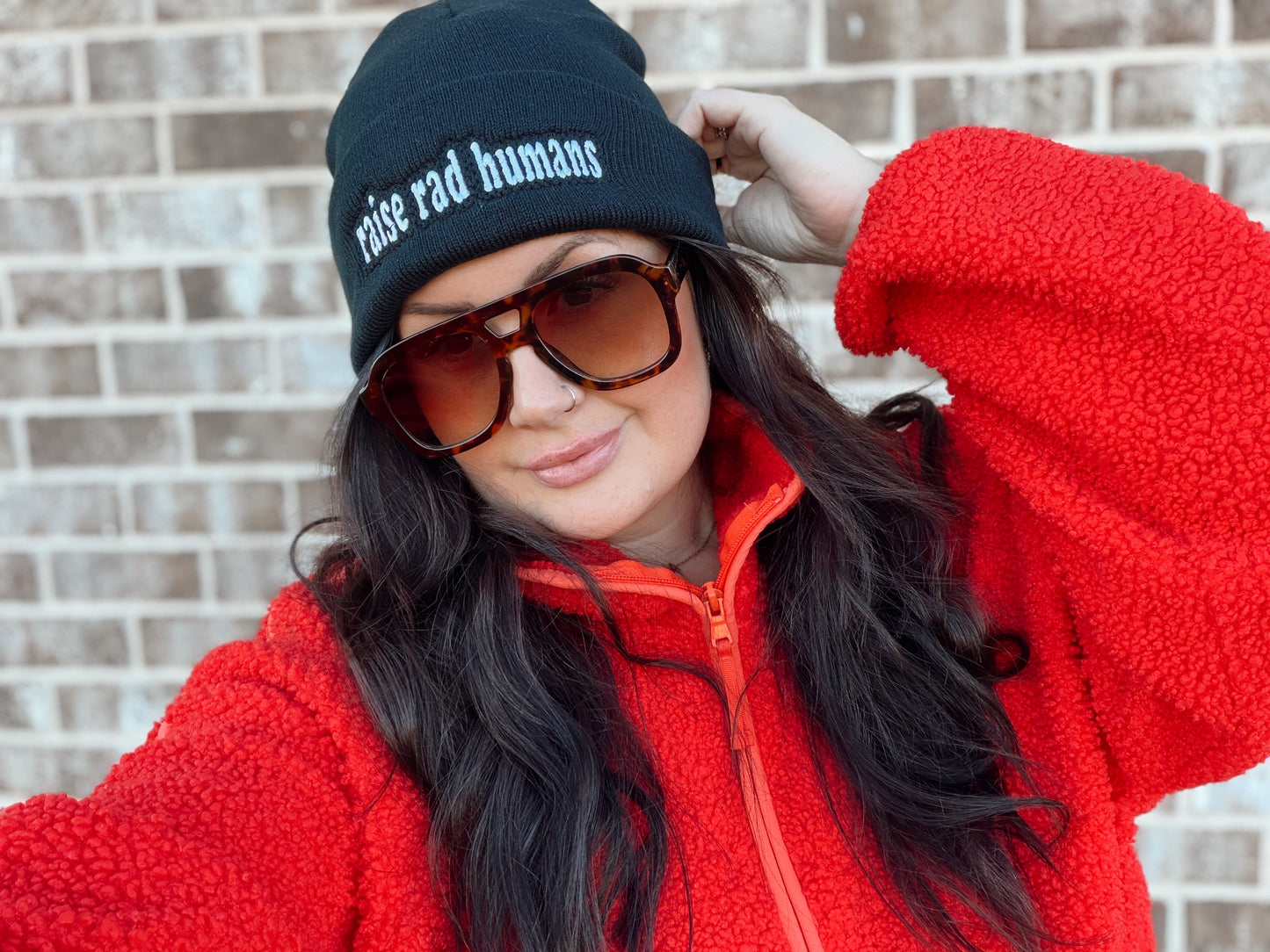 raise rad humans beanie PRE-ORDER ships in 15 business days