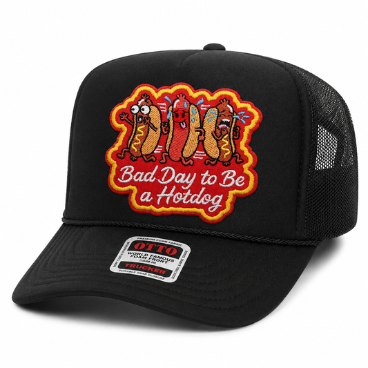 Bad day to be a hot dog trucker hat
