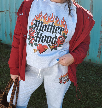 Motherhood flames Sweats (lounge set sold separately)