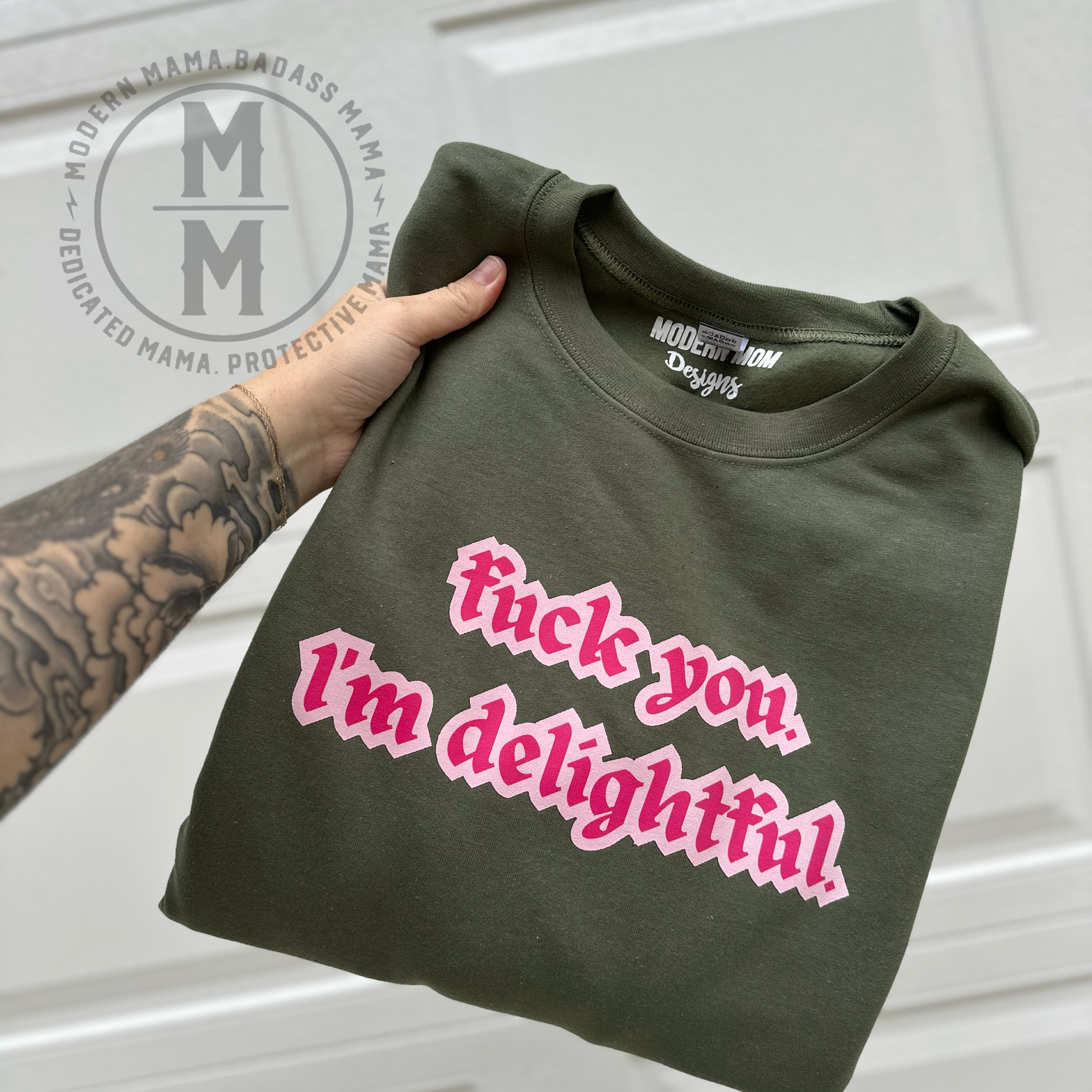 F you I’m delightful crewneck