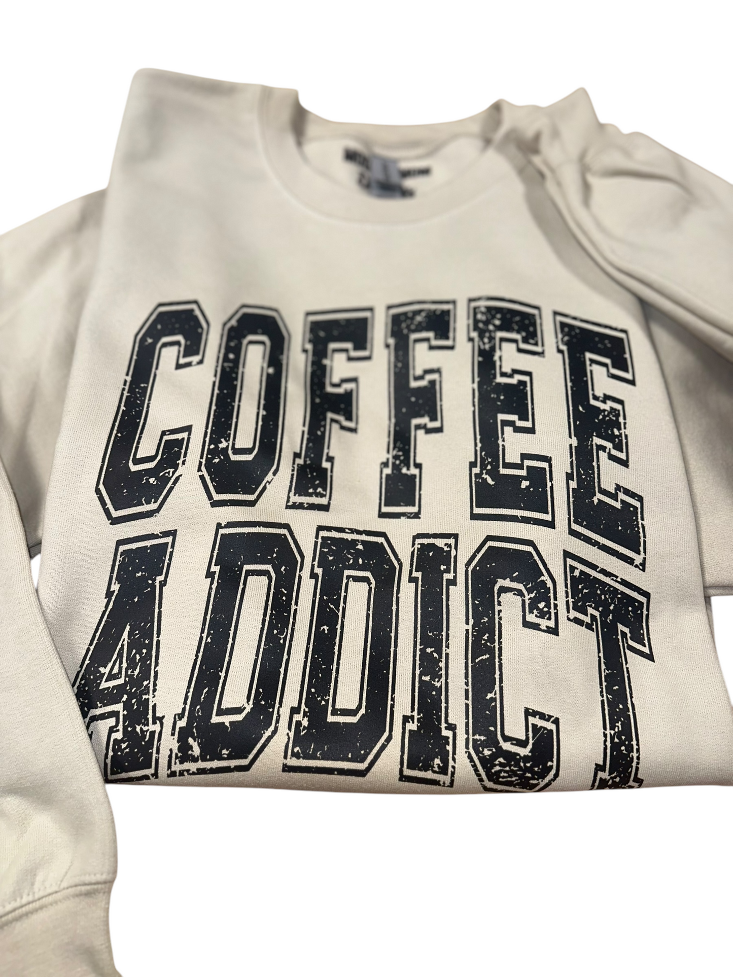 Coffee addict crewneck