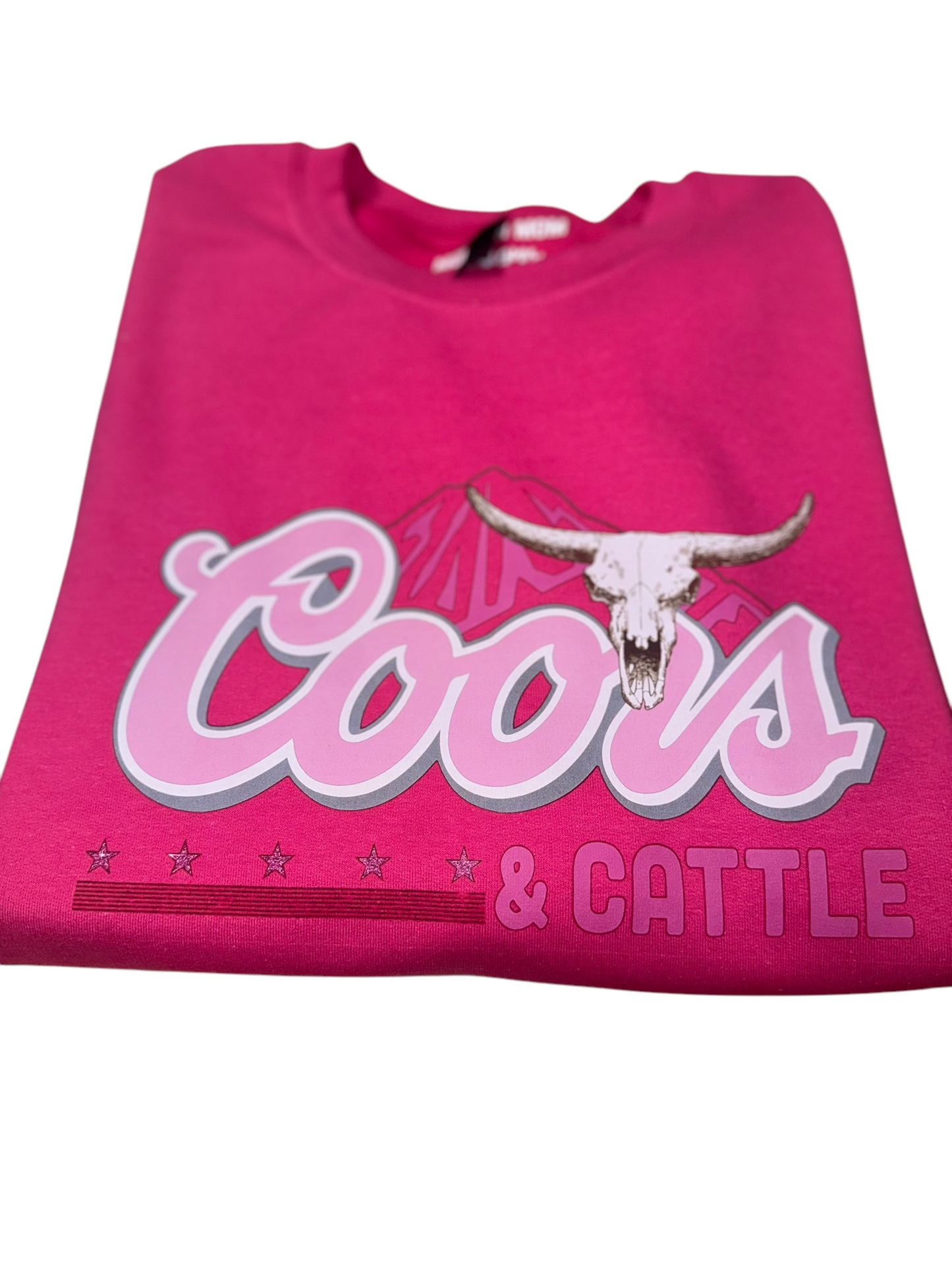 Coors & cattle crewneck