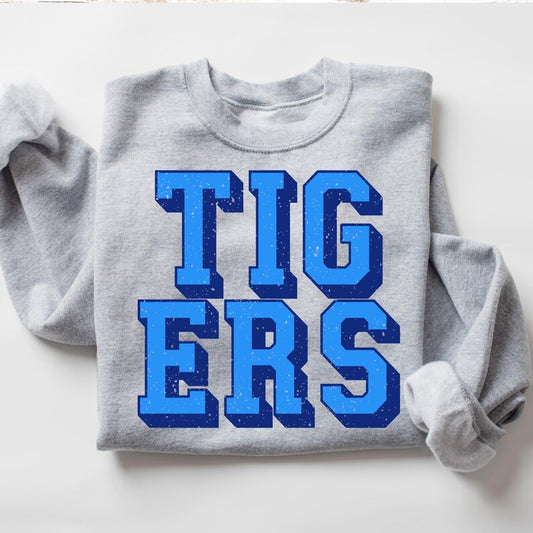 Tigers mascot name -any color combo (leave a note at checkout with specifics)