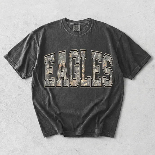 EaglesCAMO -ANY COLOR (tee shirt, crewneck or hoodie)