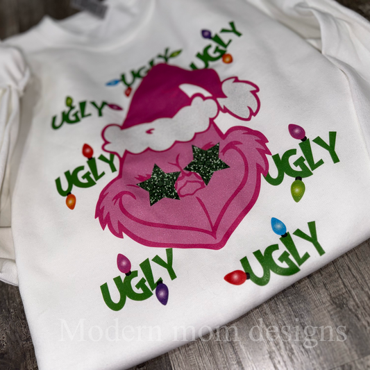 Ugly GLITTER crewneck