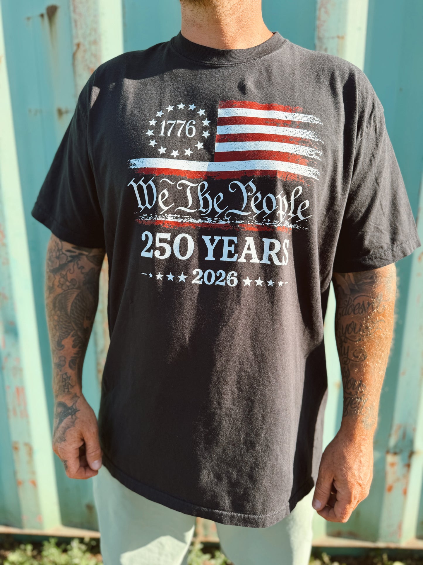 We the people 250 years (tee or hoodie)