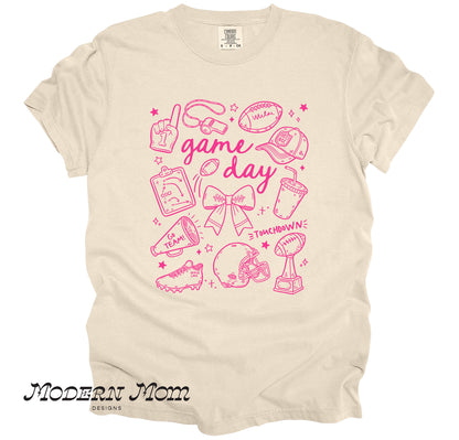game day (multiple color prints-leave note)
