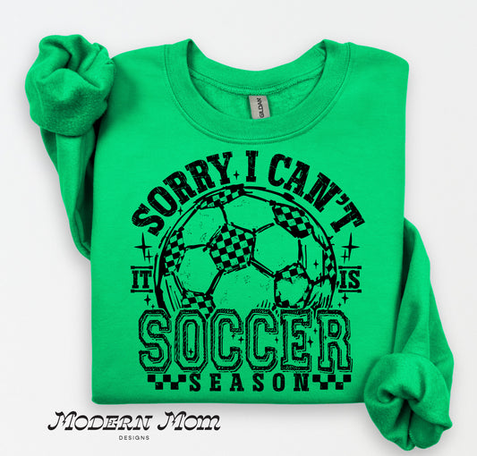 sorry i cant soccer season