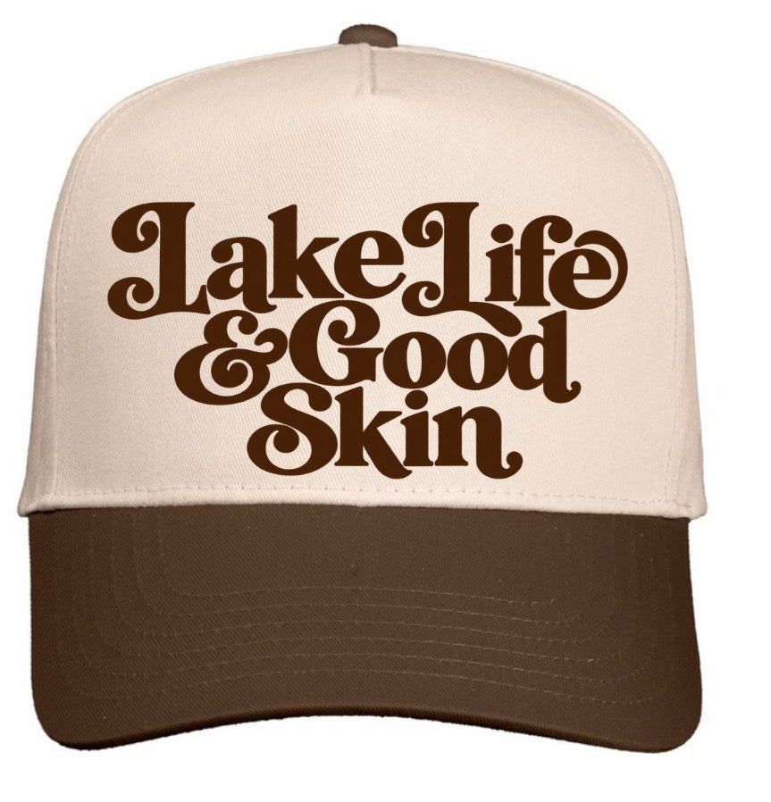 Lake life & good skin trucker