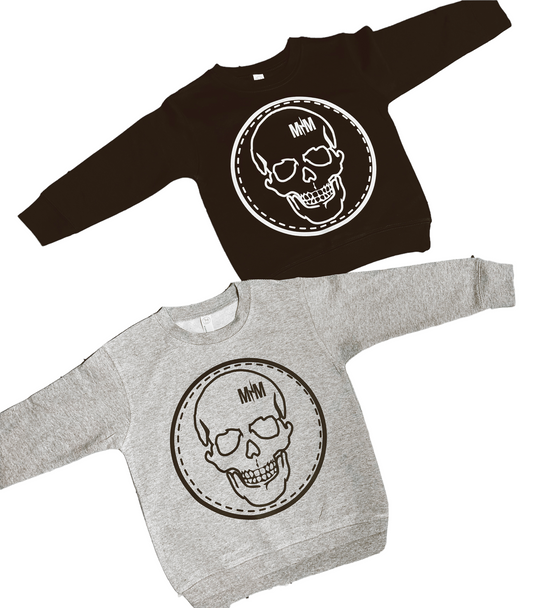 MODERN SKULL LOGO TODDLER & youth