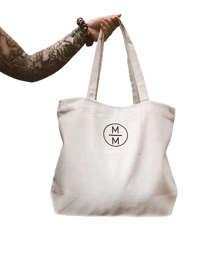 Raise Rad Humans canvas tote