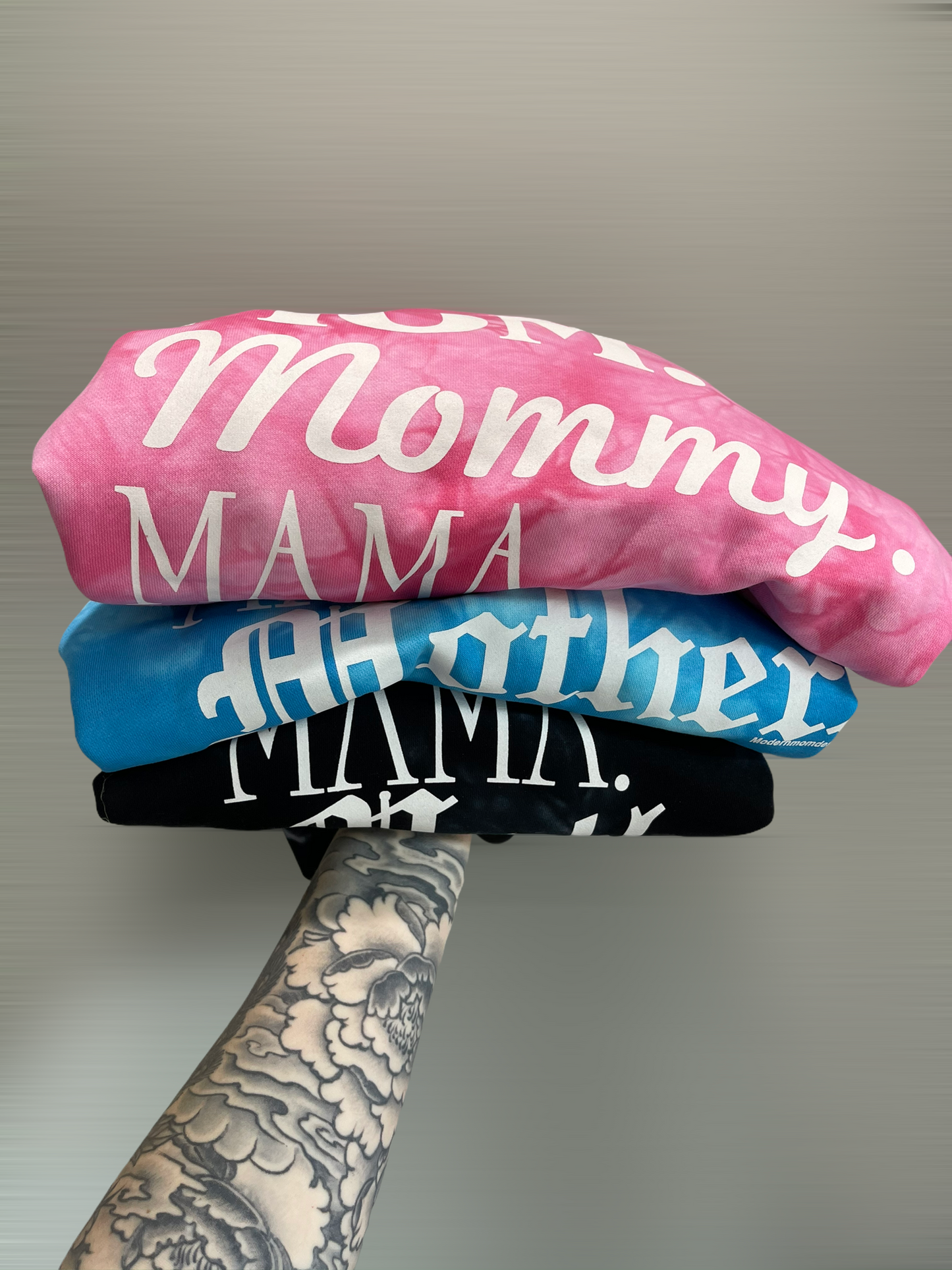 Mom. Mommy. Mama. Mother. 2.0 tie-dye